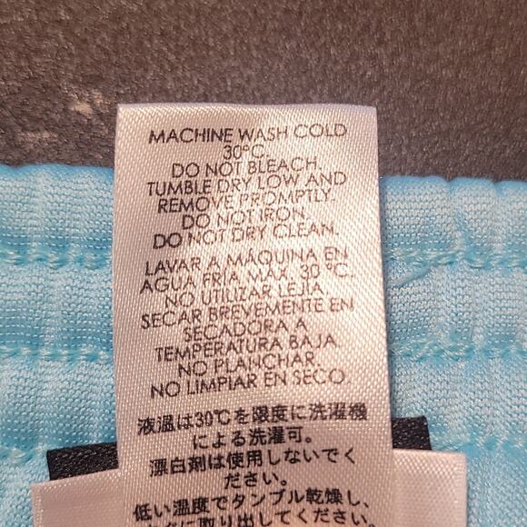 Kids Spyder Blue Sweatpants Size Large 14-16 Logo Graphic Ankle Cuff Athletic - Picture 9 of 9